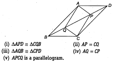 NCERT Solutions for Class 9 Maths Chapter 9 Quadrilaterals 9.1 9